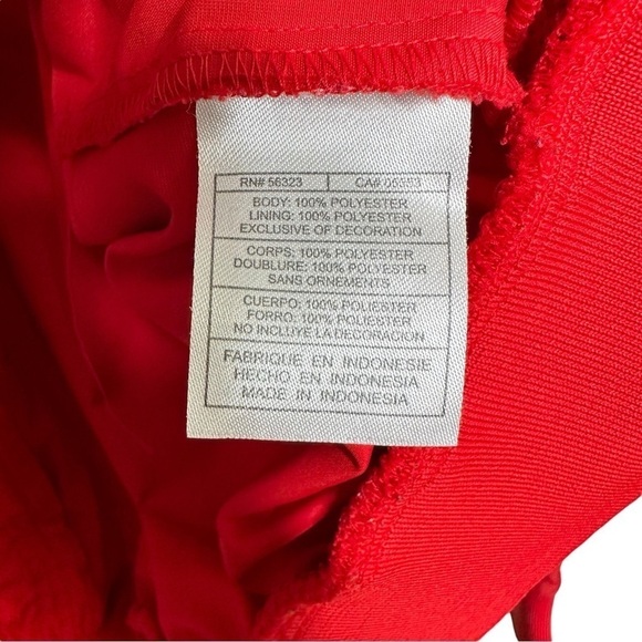 Ohio State Buckeyes Red Nike Full Zip Long Sleeve Jacket Size M (8-10) - Picture 7 of 10